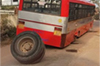 Belthangady: Tyre of KSRTC bus gets detached while on the move